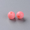Opaque Acrylic Beads X-MACR-S370-C6mm-A04-2