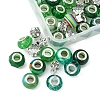 DIY Tibetan Style Alloy & Resin European Beads Making Finding Kits DIY-FS0006-78A-3