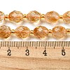 Natural Citrine Beads Strands G-N342-44-5