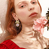 24Pcs Alloy Stud Earring Findings EJEW-HY0001-06-7