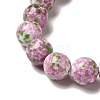 Normal Lampwork Beads FOIL-C001-03-4