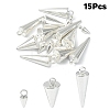 15Pcs 3 Styles 304 Stainless Steel Pendants STAS-YW0002-71S-1
