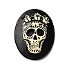 Halloween Opaque Resin Cabochons CRES-F023-01-1