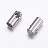 Tarnish Resistant 304 Stainless Steel Cord Ends STAS-P161-09-3mm-1