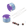 2 Rolls Special Coated Polyester Beading Threads OCOR-NB0002-06G-7