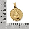 Religion 304 Stainless Steel Pendants STAS-G400-02G-05-3