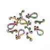 Ion Plating(IP) 304 Stainless Steel Toggle Clasps STAS-I157-01M-1