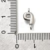 Brass Connector Charms KK-P295-01P-P-3