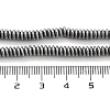 Electroplated Synthetic Non-magnetic Hematite Beads Strands G-P545-A01-01-5