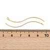 Brass Earring Findings KK-A274-17D-G-3
