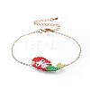 Japanese Seed Beads Link Bracelets BJEW-JB04608-05-1
