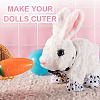   20Pcs Doll Eyelashes Strips DIY-PH0010-26-6