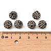 Polymer Clay Rhinestone Beads X-RB-C1438-10mm-A12-2