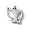Non-Tarnish 304 Stainless Steel Charms STAS-M311-01P-2