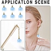 Faux Mink Fur Tassel Pendant Decorations FIND-YW0002-24F-4