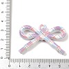 Opaque Printed Acrylic Pendants MACR-I040-01B-3