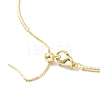 Brass Chain Bracelet X-BJEW-M201-01G-2