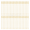 24 Sets Long-Lasting Plated Brass Chain Extender KK-UN0002-51-1