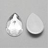 Acrylic Rhinestone Flat Back Cabochons GACR-Q010-18x25-16-2