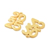 Rack Plating Alloy Pendants PALLOY-S190-06G-06-2