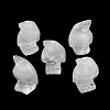 Natural Quartz Crystal Carved Healing Penguin Figurines G-B062-08F-2