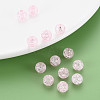 Transparent Crackle Acrylic Beads MACR-S373-66-N02-7