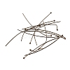 Brass Ball Head Pins RP0.7x60mm-AB-1