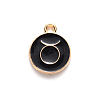 Alloy Enamel Pendants ENAM-S124-01A-08C-2