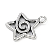 316 Surgical Stainless Steel Pendants STAS-G349-10AS-2