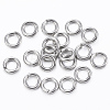 Tarnish Resistant 304 Stainless Steel Open Jump Rings A-STAS-H555-11P-1