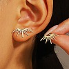 304 Stainless Steel Stud Earrings FS-WG82045-27-1