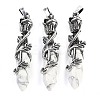 Natural Howlite Faceted Double Termimal Pointed Big Pendants G-P547-03AS-10A-1