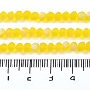 Transparent Glass Beads Strands EGLA-A034-T4mm-MB17-5