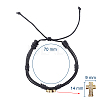 Unisex Adjustable Cord Bracelets BJEW-JB04702-02-4