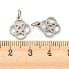 304 Stainless Steel Charms STAS-H184-16P-3