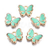 Alloy Enamel Charms X-ENAM-S121-070F-1