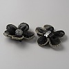 Lace & Plastic Detachable Shoe Buckle Clips FIND-WH0423-74B-2