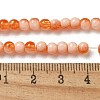 Crackle Glass Beads Strands GLAA-U001-4mm-10-4