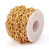 Textured Brass Cable Chain CHC-G012-01G-3