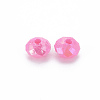 Opaque Acrylic Beads MACR-Q239-018C-07-4