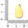 304 Stainless Steel Fruit Enamel Pendants STAS-G362-04G-04-3