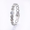 304 Stainless Steel Bangles BJEW-P223-10P-1