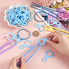 30Pcs Acrylic Spool Floss Bobbins FIND-PH0018-62B-01-3