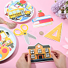 2 Sets 2 Styles Paper Banners AJEW-GF0008-52-3