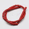 Synthetic Turquoise Beads Strands X-TURQ-G110-6x3mm-01-2