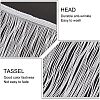 Polyester Tassel Fringe Trimming FIND-WH0043-60C-3