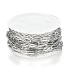 304 Stainless Steel Paperclip Chains CHS-F010-01F-P-4