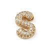Brass Micro Pave Cubic Zirconia Pendants KK-A300-02G-S-1
