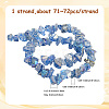 1 Strand Electroplated Natural Quartz Beads Strands G-PA0001-18D-2