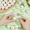 30Pcs Natural Unfinished Wood Beads WOOD-PA0001-59-3